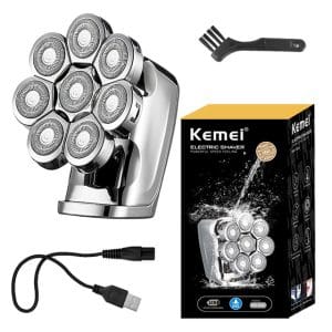 Kemei KM-1525 Ξυριστική Μηχανή Προσώπου Επαναφορτιζόμενη