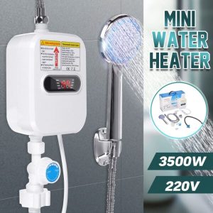 Temmax RX-021 Επιτοίχιος Ταχυθερμαντήρας Μπάνιου / Κουζίνας Μονοφασικός 3.5kW