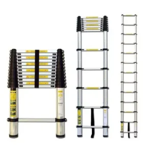 Τηλεσκοπική Σκάλα Αλουμινίου 13 Σκαλιών με Μέγιστο Ύψος 5.4m