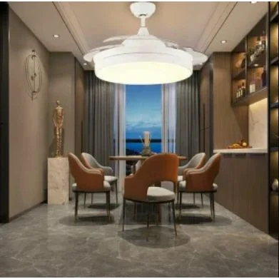 Ανεμιστήρας Οροφής με LED Φως & Τηλεχειριστήριο – Μαύρος - Image 6