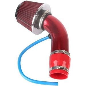 Κιτ Σωλήνας εισαγωγής αέρα διαμέτρου Φ76mm. με φίλτρο αέρα HW-0364R Κόκκινο