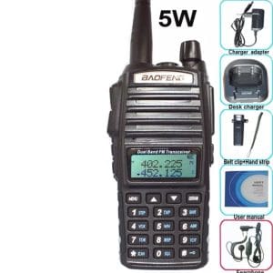 Baofeng UV-82 Ασύρματος Πομποδέκτης UHF/VHF 5W με Μονόχρωμη Οθόνη