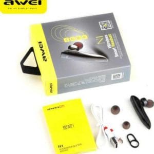 Awei N1 In-ear Bluetooth Handsfree Ακουστικό Γκρι