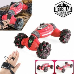 Factory Gesture Climbing Rover Τηλεκατευθυνόμενο Αυτοκίνητο Stunt Κόκκινο
