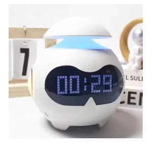 Ψηφιακό Ρολόι Ξυπνητήρι Emoticon Οθόνι Led