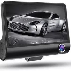 Κάμερα DVR Αυτοκινήτου Σετ 1080P με Οθόνη 4" για Παρμπρίζ με Αυτοκόλλητο & Κάμερα Οπισθοπορείας