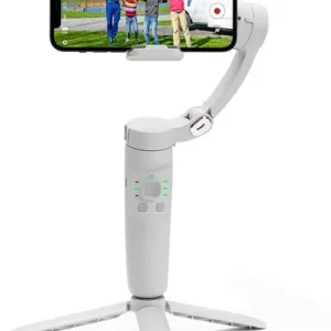 Gimbal Κινητού Techsuit M1 Stabilizer Tripod/με Inception Mode/Face Tracking/Focus/Remote Control/Foldable Γκρι