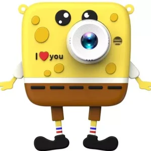 Cartoon Compact Φωτογραφική Μηχανή Κίτρινο