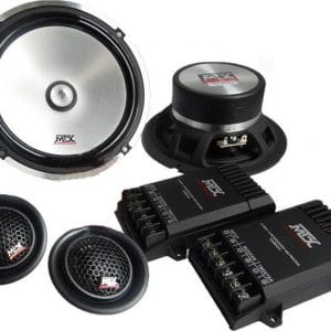 MTX Σετ Ηχεία Αυτοκινήτου CTC-160 Διαιρούμενα 6.5" με 75W RMS (2 Δρόμων)