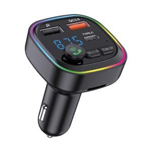 FM Transmitter Αυτοκινήτου με Bluetooth / USB KSC-1065