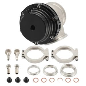 38mm Turbo Exhaust Wastegate Adjustable Boost Springs Durable Aluminum Construction