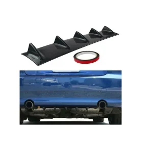 Diffuser Αυτοκινήτου Πίσω Διαχύτης για Προφυλακτήρα Τύπου Shark με 5 Πτερύγια Universal 53883