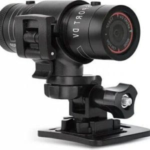 Action Camera Fish Eye F9 Full HD (1080p) Υποβρύχια Μαύρη