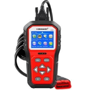 Konnwei Διαγνωστικό Αυτοκινήτου Ψηφιακό OBD 2 με Καλώδιο KW860