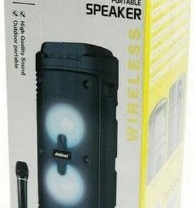 Andowl Σύστημα Karaoke με Ενσύρματo Μικρόφωνo Q-T54 σε Μαύρο Χρώμα