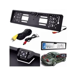 Αδιάβροχη Κάμερα Οπισθοπορείας Αυτοκινήτου με Πλαίσιο Πινακίδας & Νυχτερινή Λήψη