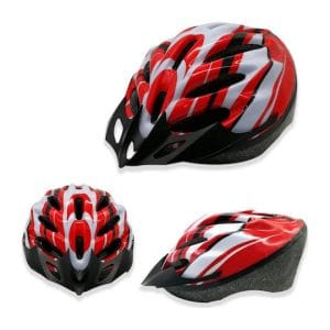 C005 Κράνος Ποδηλάτου Πόλης Κόκκινο