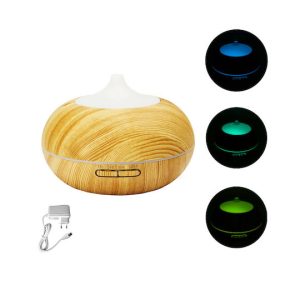 Led Συσκευή Αρωματοθεραπείας Καφέ 550ml CX-56