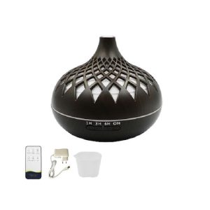 Led Συσκευή Αρωματοθεραπείας Συσκευή Υγραντήρα Μαύρη 500ml DX-28
