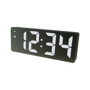 Επιτραπέζιο Ψηφιακό Ρολόι με Ξυπνητήρι Μαύρο GH-0712L