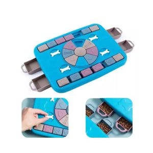 Διαδραστικό Εκπαιδευτικό Παιχνίδι Σκύλου 34.5εκ. Μπλε 1τμχ