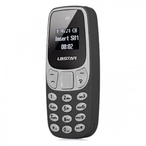 L8STAR BM10 Mini Dual SIM Κινητό με Κουμπιά Μαύρο