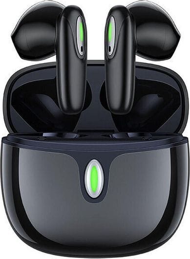 Awei Τ39 Earbud Bluetooth Handsfree Ακουστικά με Θήκη Φόρτισης Μαύρο