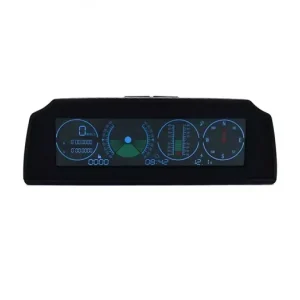 Autool X90 Ψηφιακό Βολτόμετρο / Κλισιόμετρο / Πυξίδα / Ρολόι / Ταχύμετρο Αυτοκινήτου