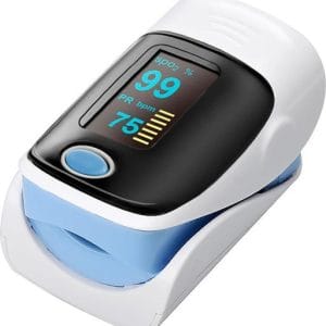 JZK-303 Παλμικό Οξύμετρο Δακτύλου με Οθόνη LED Μπλε