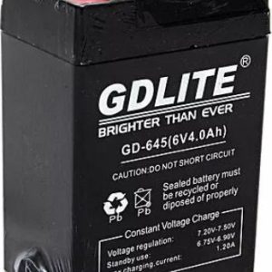 GDLite Μπαταρία Μολύβδου 6V 4.0Ah