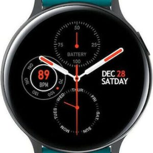 Andowl X2 44mm Smartwatch με Παλμογράφο (Γαλάζιο)