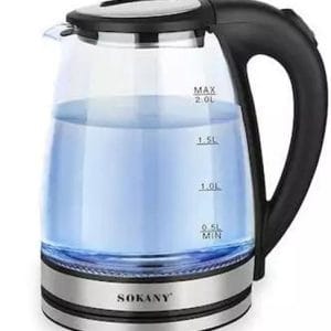 Sokany SK-1029 Βραστήρας 2lt 1500W Μαύρος