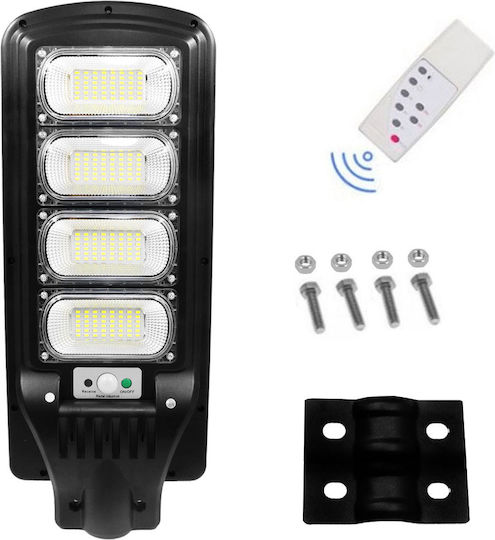 Jortan Ηλιακό Φωτιστικό Δρόμου 200W 15360lm Ψυχρό Λευκό με Αισθητήρα Κίνησης και Τηλεχειριστήριο IP66 63x24x7εκ.