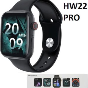 HW22 Pro 44mm Smartwatch (Μαύρο)