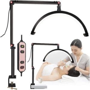 Αξεσουάρ Κομμωτηρίου-Αισθητικής Φωτιστικό Half Moon Clamp Στήριξης