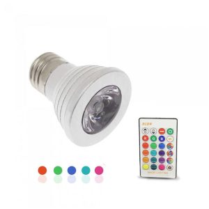 Λάμπα LED για Ντουί E27 RGBW 450lm