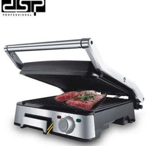 DSP 102594 102594 Τοστιέρα με Αποσπώμενες Πλάκες για 2 Τοστ 1800W Inox