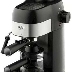 Raf R133 Μηχανή Espresso 800W Πίεσης 15bar Μαύρη