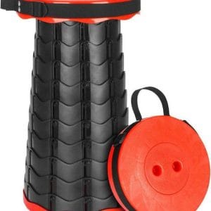 Σκαμνάκι Παραλίας Κόκκινο 25x25εκ.