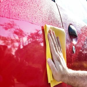 Πανί Μικροϊνών Καθαρισμού για Ταπετσαρία - Δέρμα Αυτοκινήτου Κίτρινο 60x40cm