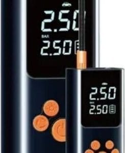 Andowl Qcq116 Q-CQ116 Τρόμπα Αέρος Χεριού με Μανόμετρο