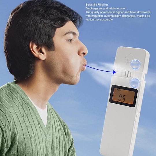Ψηφιακός Μετρητής Αλκοόλ σε Μπρελόκ DX-03