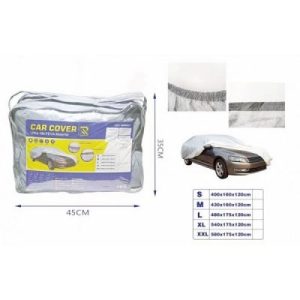 Αδιάβροχη κουκούλα αυτοκινήτου XL 540x175x120cm W04926-1 Γκρι/l-14.5