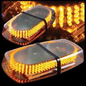 Αδιάβροχος Φάρος 240led με Μαγνητική Βάση 12-24V HW-0415 Πορτοκαλί/l-19