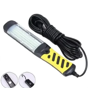 LED επαναφορτιζόμενος φακός εργασίας αναπτήρα αυτοκινήτου 100smd, με μαγνήτη, γάντζο και καλώδιο 5 μέτρων W17693