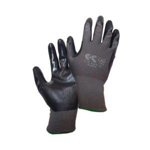 Nbr Γάντια Εργασίας Νιτριλίου Μαύρα