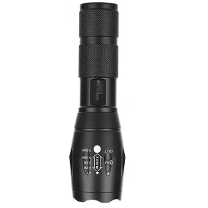 Φακός LED Αλουμινίου Πολλαπλών Χρωμάτων Με Zoom Και Φόρτιση USB Type-C BL-K04-4/l-3.5