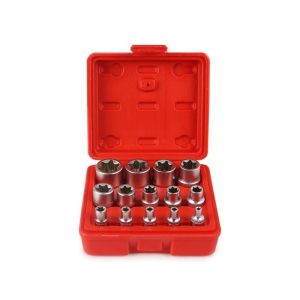 Mar-Pol Καρυδάκια Torx με Καρέ Υποδοχής 1/4", 3/8", 1/2" Σετ M66422 14τμχ