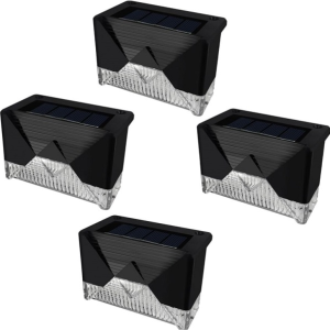 Σετ 4 ηλιακών φώτων για σκάλες και βεράντα YY-6002/l-4