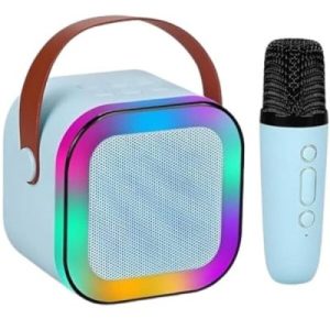 Ασύρματο Ηχείο LED Bluetooth με μικρόφωνο ZY-2412 Λευκό